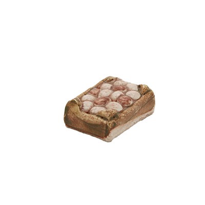 Mini-cagette d'oeufs Décors de crèche provençale