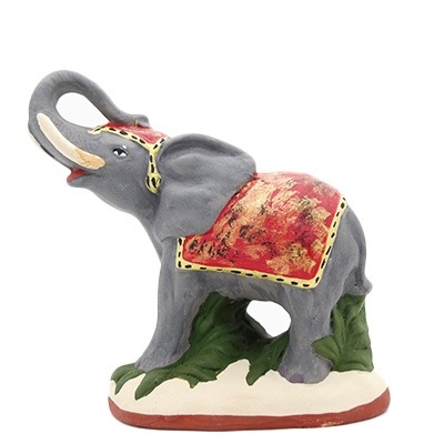 santon de provence peint a la main elephant