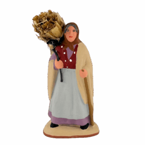Femme au foin