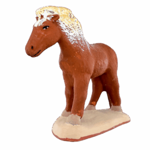 Cheval marron et clair